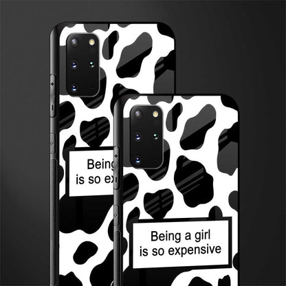 expensive girl glass case for samsung galaxy s20 plus image-2