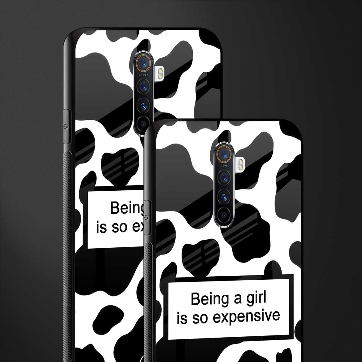 expensive girl glass case for realme x2 pro image-2