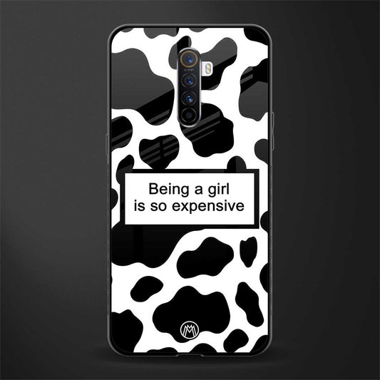 expensive girl glass case for realme x2 pro image