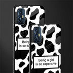 expensive girl glass case for vivo v17 image-2