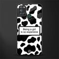 expensive girl glass case for realme 7i image