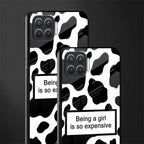 expensive girl glass case for oppo f17 image-2
