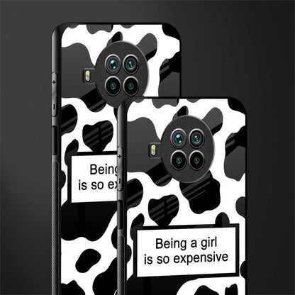 expensive girl glass case for mi 10i image-2