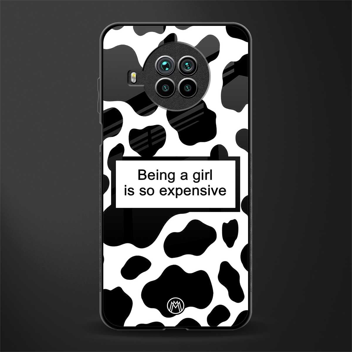 expensive girl glass case for mi 10i image