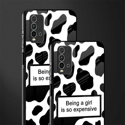 expensive girl glass case for redmi 9 power image-2