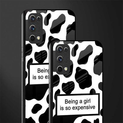 expensive girl glass case for realme x7 pro image-2