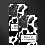 expensive girl glass case for redmi note 10s image-2