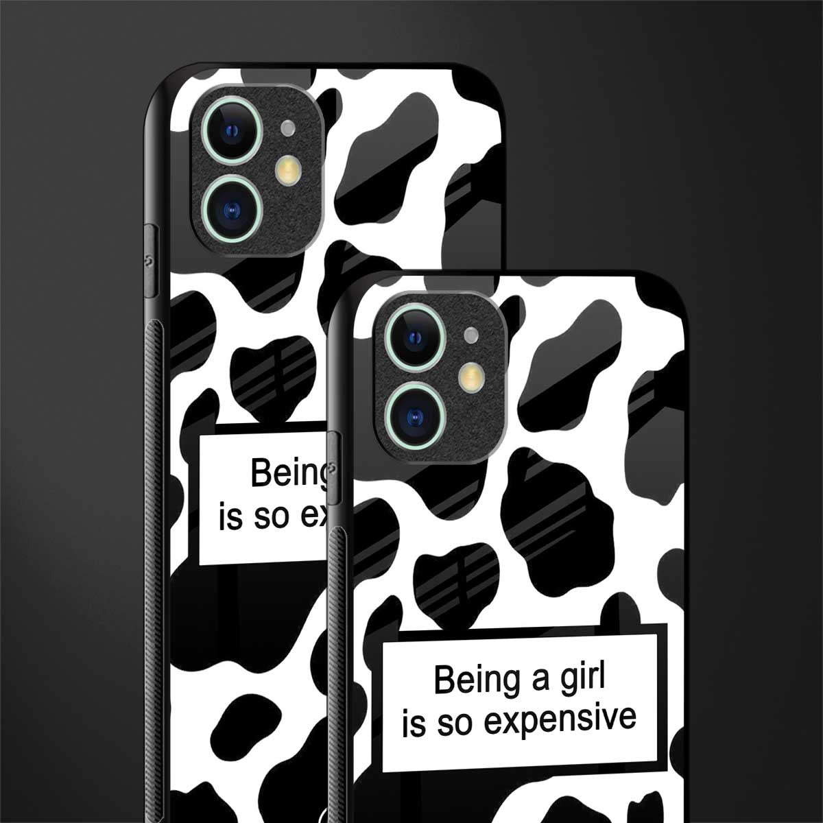 expensive girl glass case for iphone 12 mini image-2