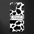 expensive girl glass case for oppo f19 pro image