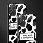 expensive girl glass case for oppo f19 pro plus image-2