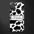 expensive girl glass case for oppo f19 pro plus image