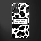expensive girl glass case for oppo f19 pro plus image
