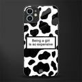 expensive girl glass case for iphone 12 image