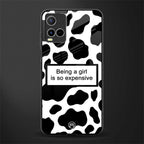 expensive girl glass case for vivo y21s image