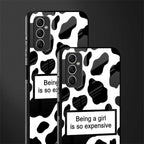 expensive girl glass case for samsung galaxy m52 5g image-2