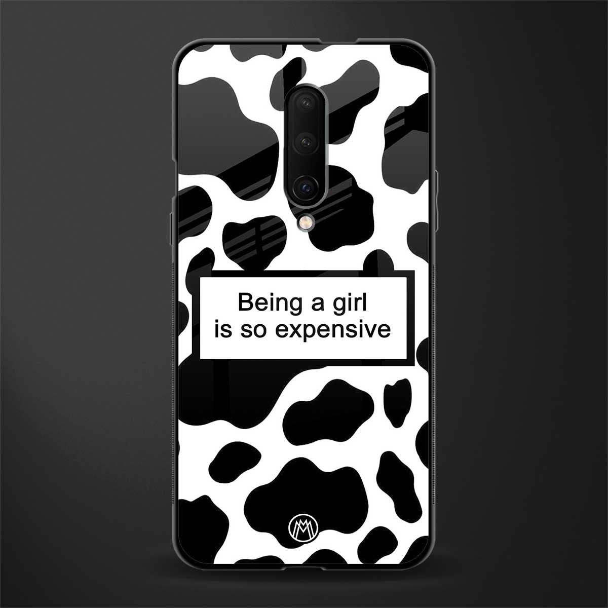 expensive girl glass case for oneplus 7 pro image