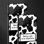 expensive girl glass case for oneplus 7t image-2