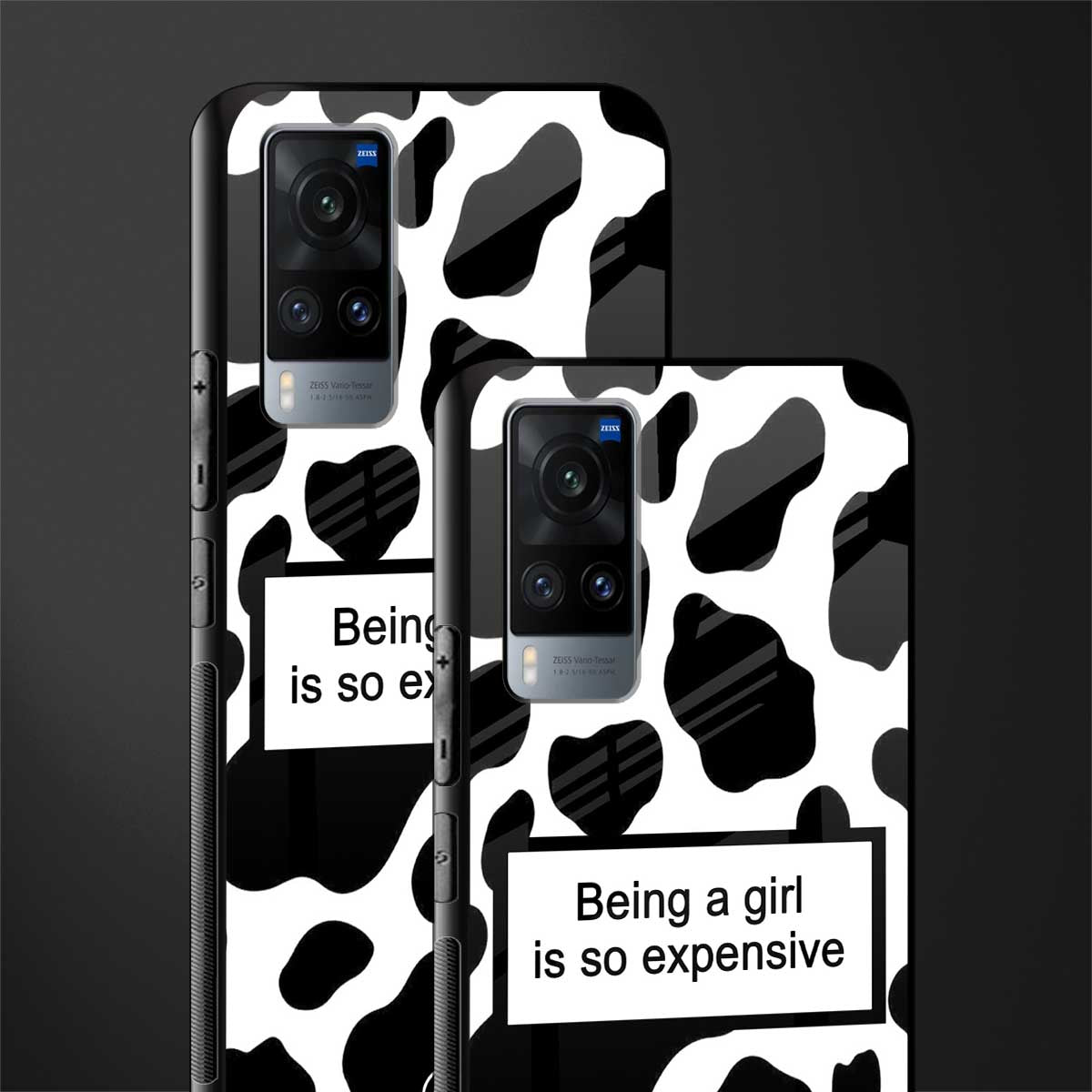 expensive girl glass case for vivo x60 image-2