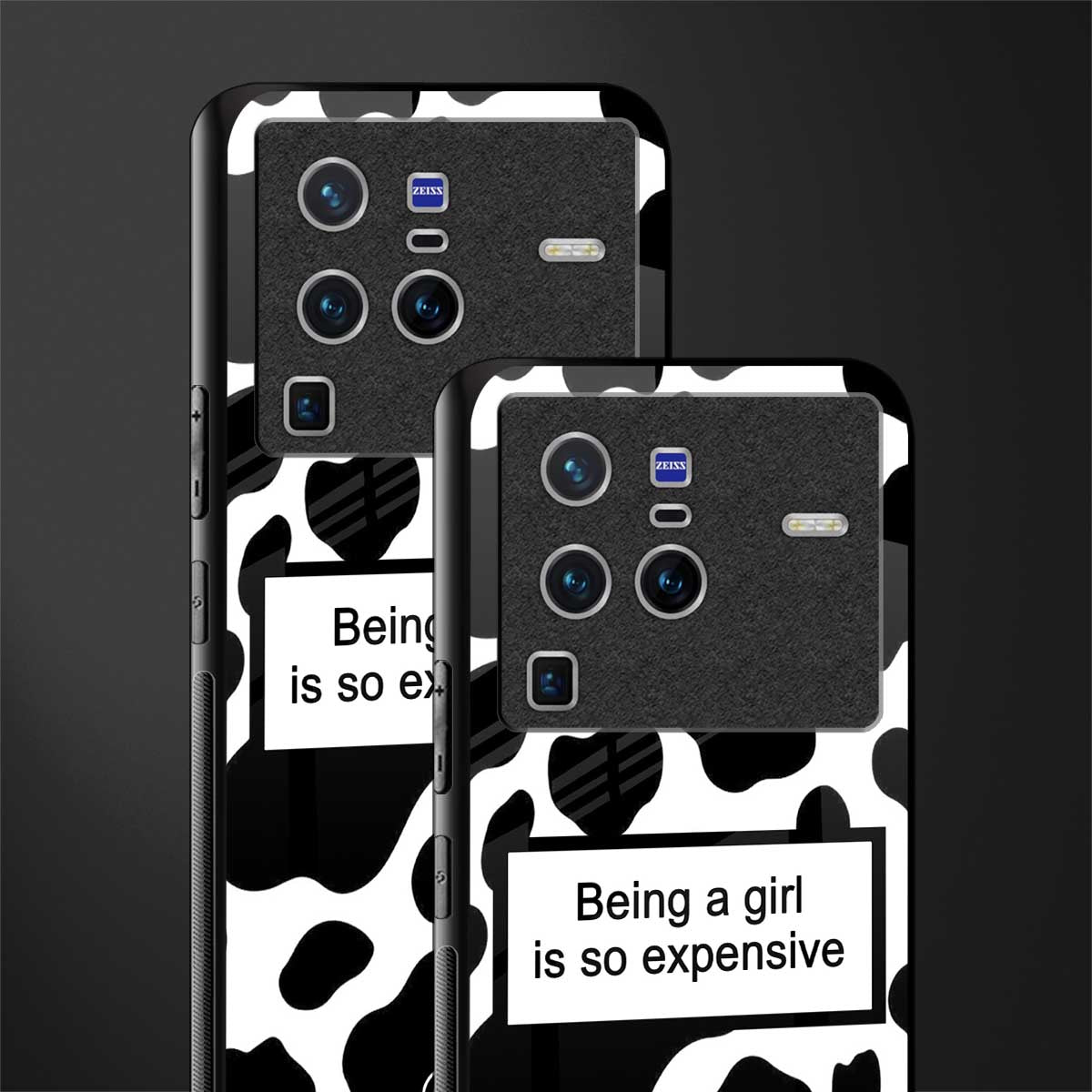 expensive girl glass case for vivo x80 pro 5g image-2
