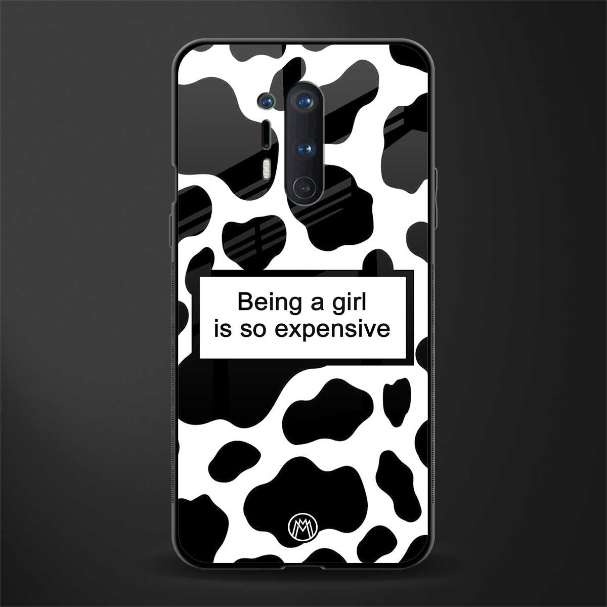 expensive girl glass case for oneplus 8 pro image