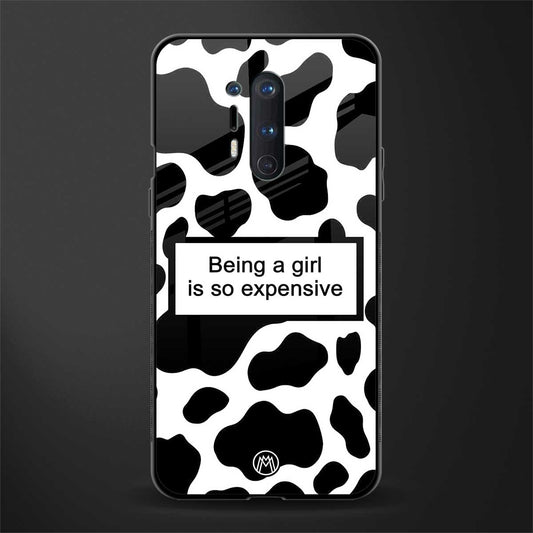 expensive girl glass case for oneplus 8 pro image