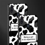 expensive girl glass case for samsung a11 image-2