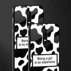 expensive girl glass case for oneplus 6 image-2