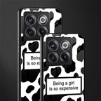 expensive girl back phone cover | glass case for oneplus 10t