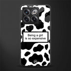 expensive girl back phone cover | glass case for oneplus 10t