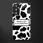 expensive girl back phone cover | glass case for samsung galaxy f23 5g