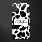 expensive girl glass case for iphone 7 image