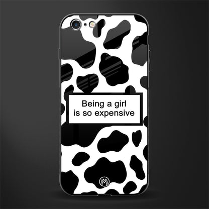 expensive girl glass case for iphone 6 image
