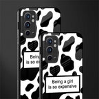 expensive girl glass case for oneplus 9rt image-2