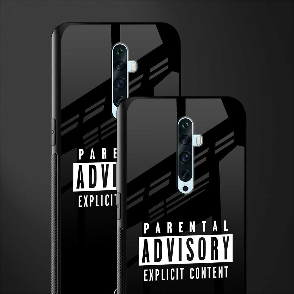 explicit content glass case for oppo reno 2z image-2