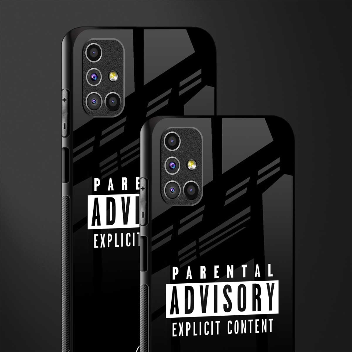 explicit content glass case for samsung galaxy m51 image-2