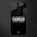 explicit content glass case for oppo f11 pro image