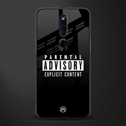 explicit content glass case for oppo f11 pro image