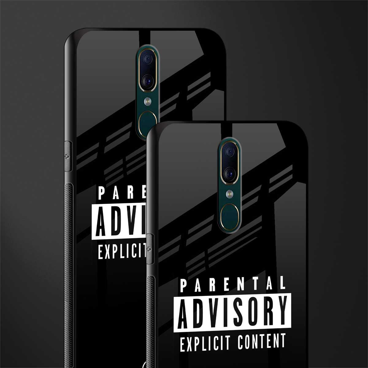 explicit content glass case for oppo a9 image-2