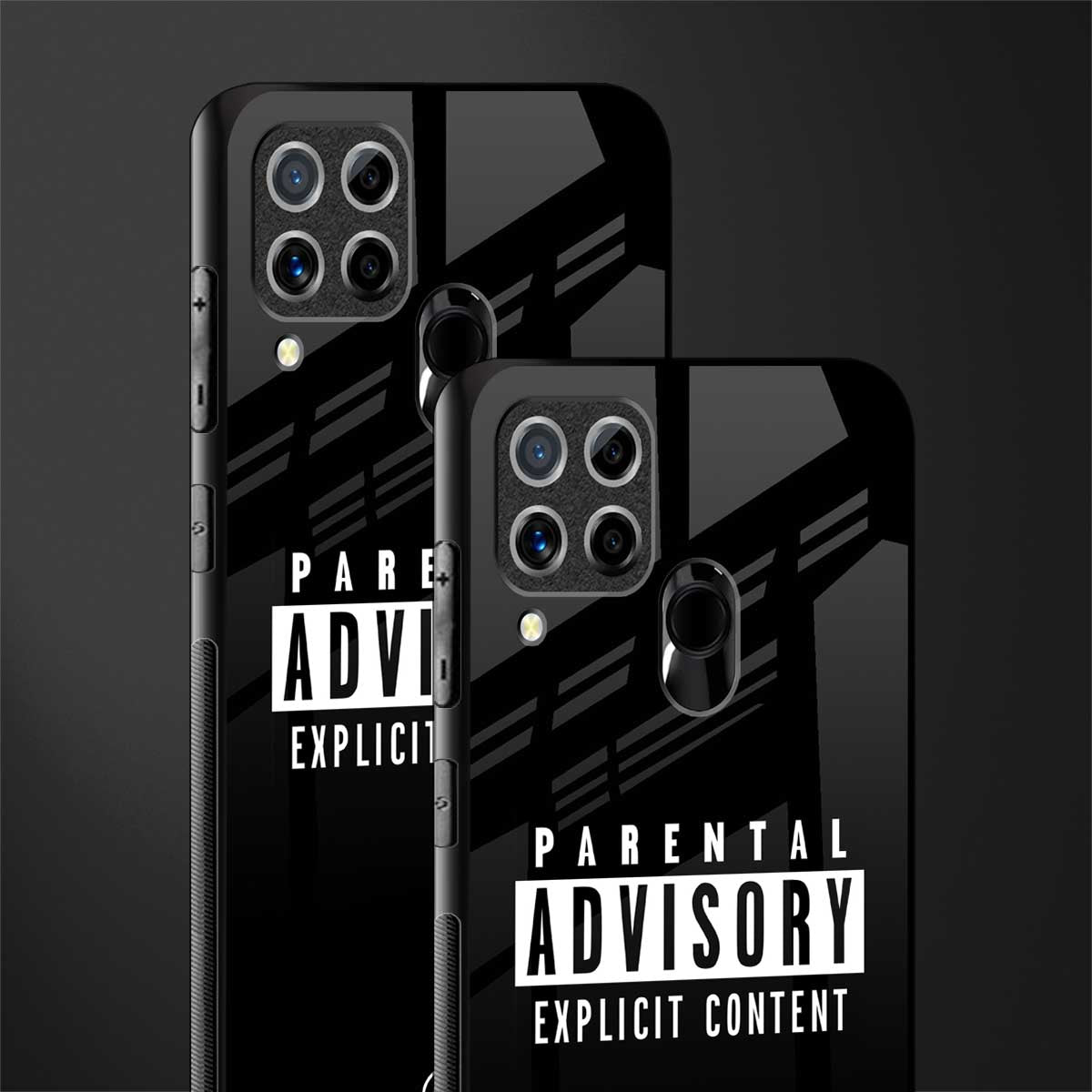 explicit content glass case for realme c15 image-2