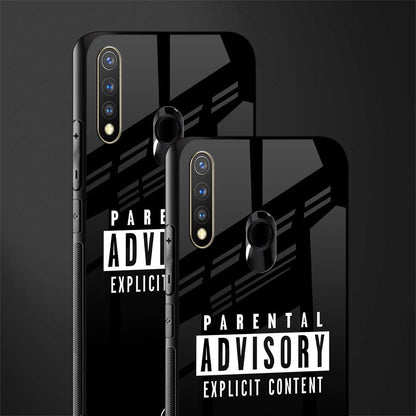 explicit content glass case for vivo u20 image-2