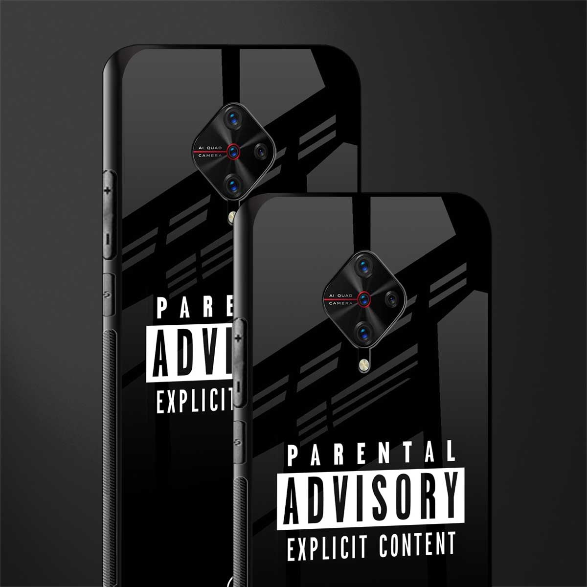explicit content glass case for vivo s1 pro image-2