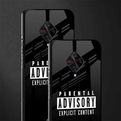 explicit content glass case for vivo s1 pro image-2