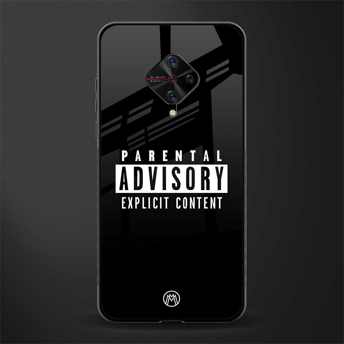 explicit content glass case for vivo s1 pro image