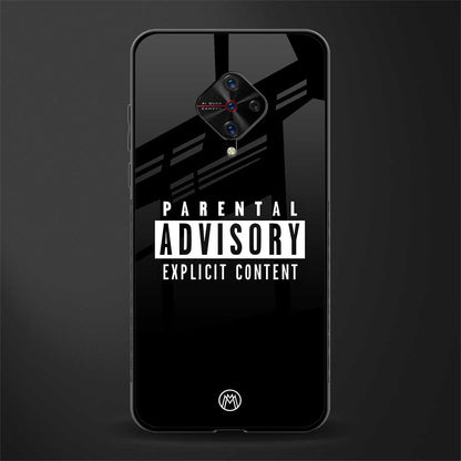 explicit content glass case for vivo s1 pro image