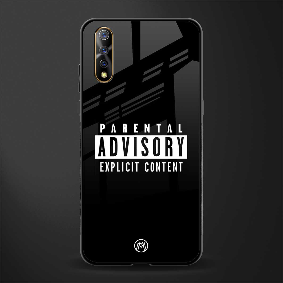 explicit content glass case for vivo s1 image