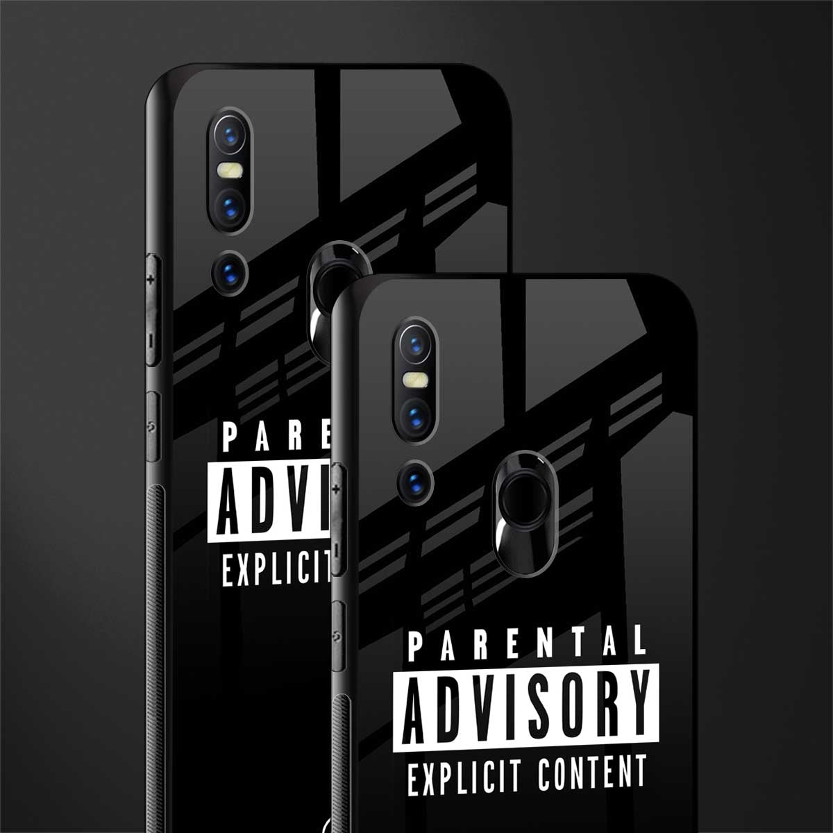 explicit content glass case for vivo v15 image-2