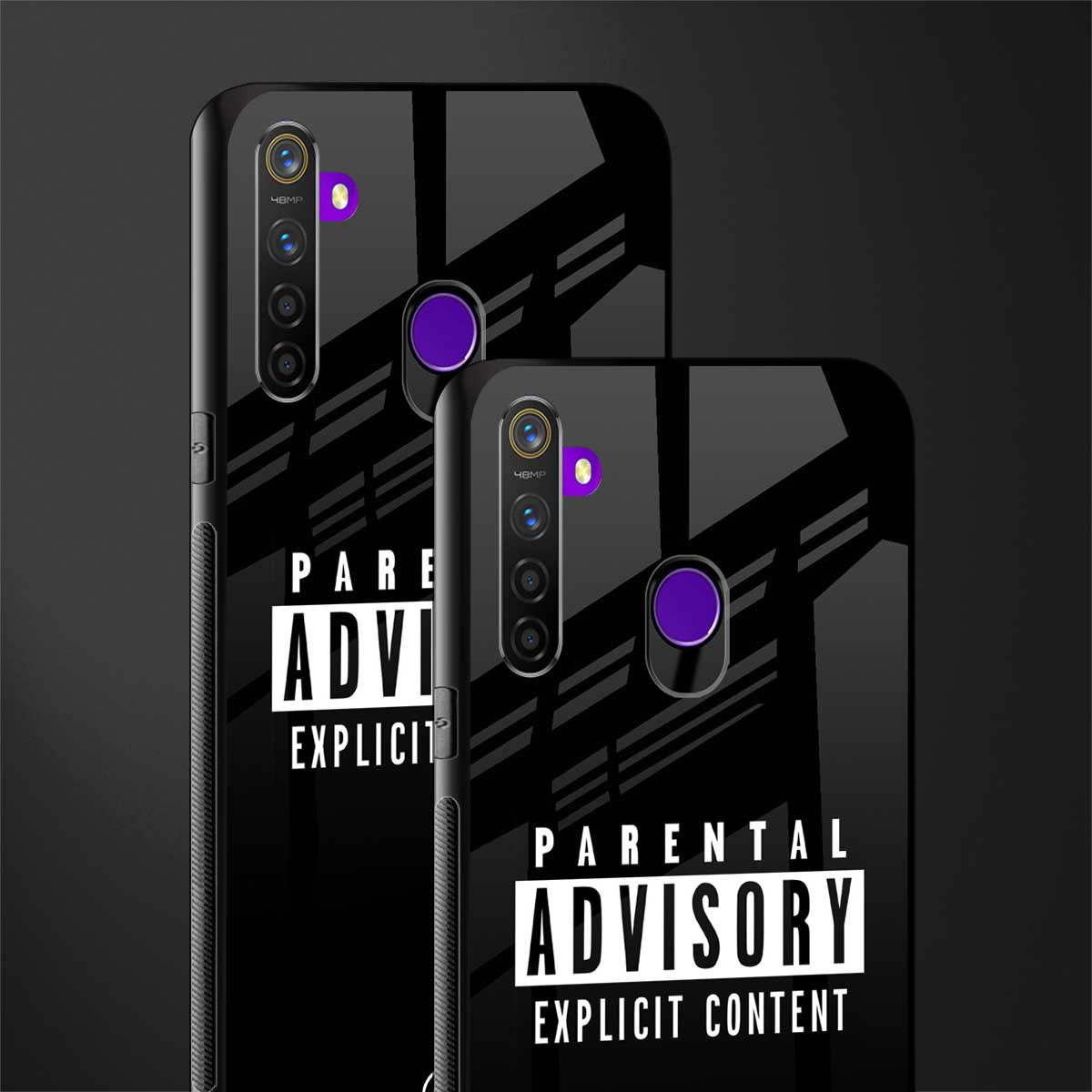 explicit content glass case for realme 5 pro image-2