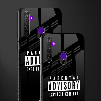 explicit content glass case for realme 5i image-2