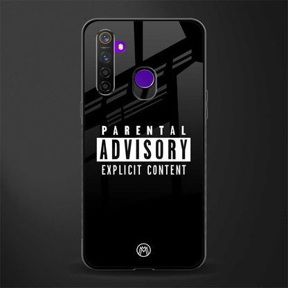 explicit content glass case for realme 5s image