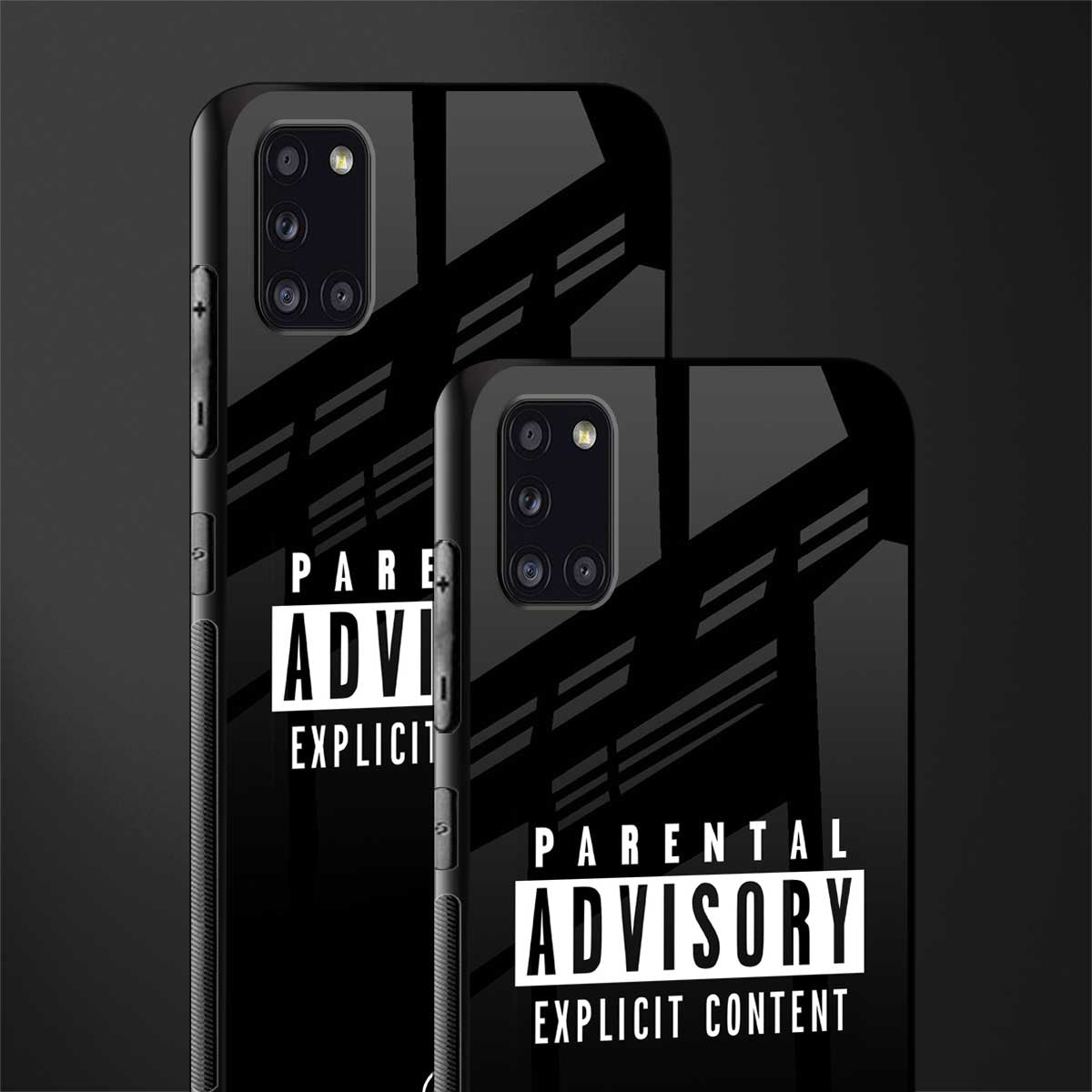 explicit content glass case for samsung galaxy a31 image-2